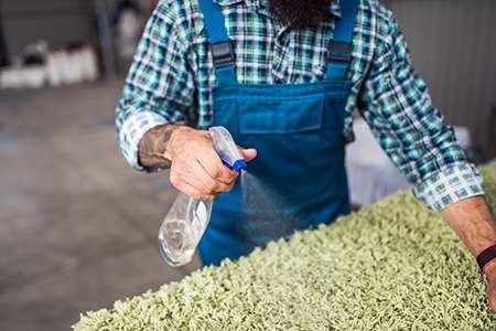 if you are wondering about getting rid of the bleach smell in carpet, use these suggestions in the article!