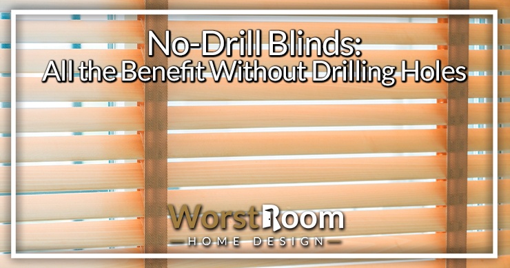 no-drill blinds
