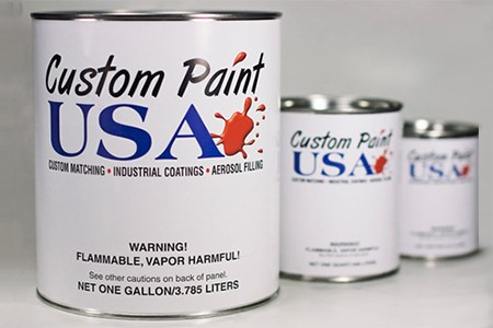 one gallon paint can size