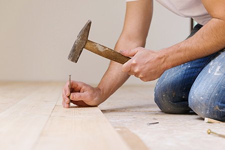 you can refurbish existing floors for shed