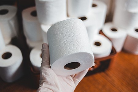 toilet paper texture