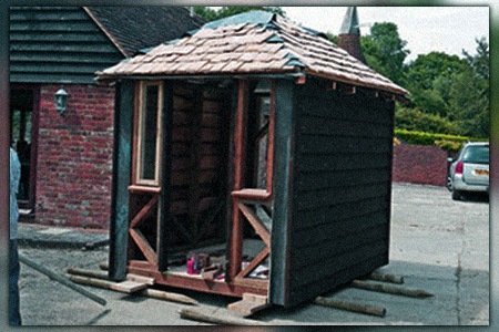 shed moving is possible with using diy rollers