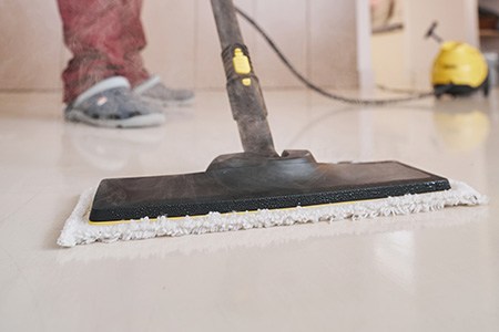 steam cleaning vinyl flooring is simply not possible with steam mop
