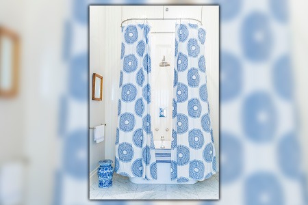 what is the standard curtain lenghts and what is the right shower curtain size for you? there are several factors to check and you can learn them all here!