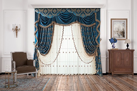 if you love curtains that touch the floor, you can use window scarves & valances