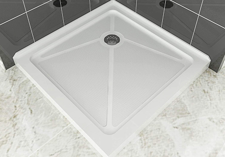 acrylic shower pan