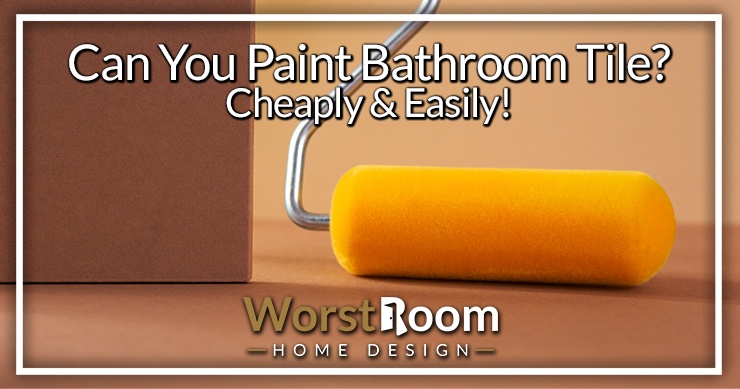 can you paint bathroom tile