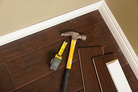 common baseboard trim types and materials