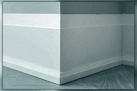 some baseboard trim styles, like cratsman baseboard style can add a rustic charm to your room