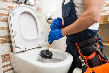 how does flushing hair affect your plumbing system? can hair clog a toilet