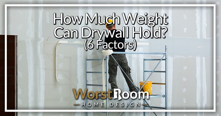 how much weight can drywall hold