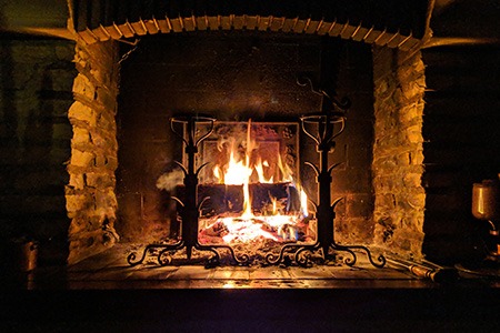 here are the key components of a standard fireplace sizes