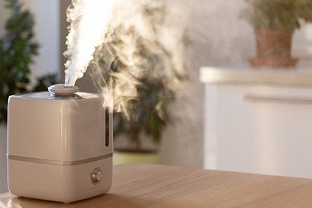 how to get rid of static on blankets? try running a humidifier in the bedroom