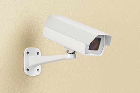 setting up a security camera can increase security for basement windows
