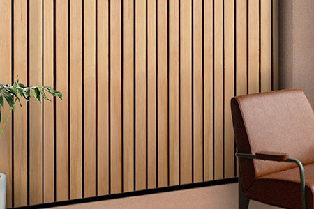 vertical wood slat wall panels