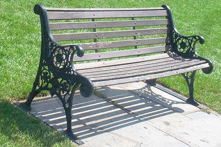 garden benches is one of the most popular types of benches