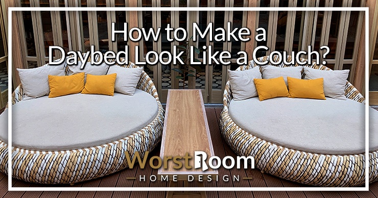 how to make a daybed look like a couch