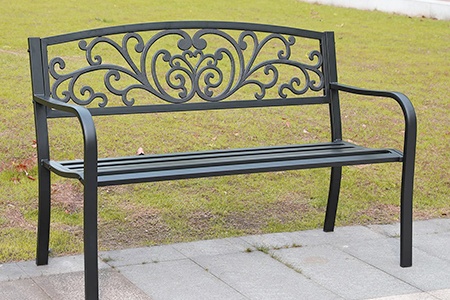 metal bench