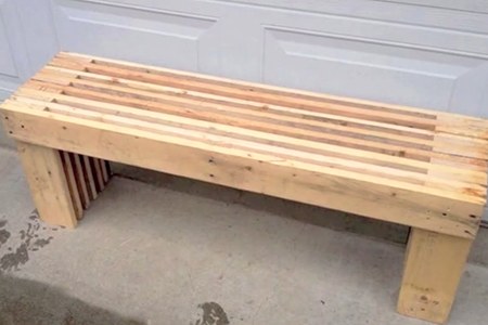 pallet bench