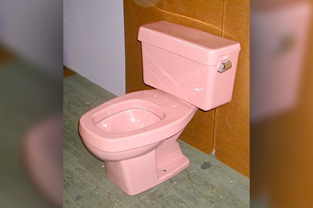 pastel toilet