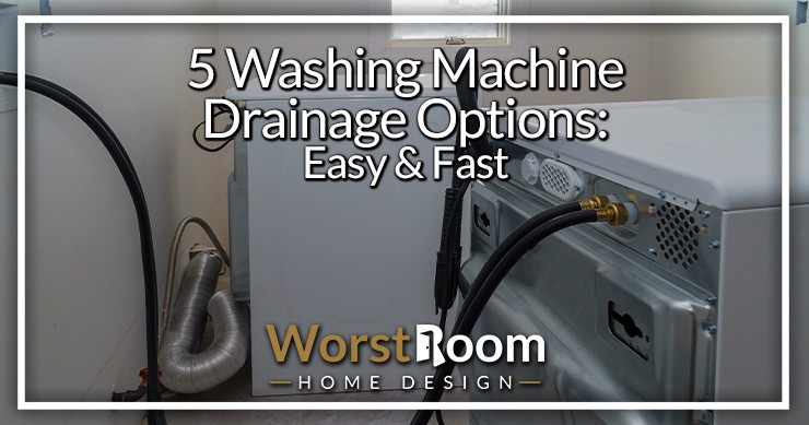 washing machine drainage options