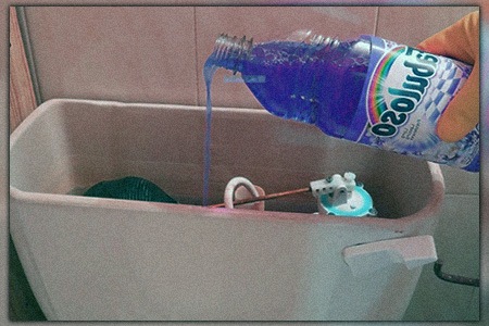 why people put fabuloso in their toilet tank