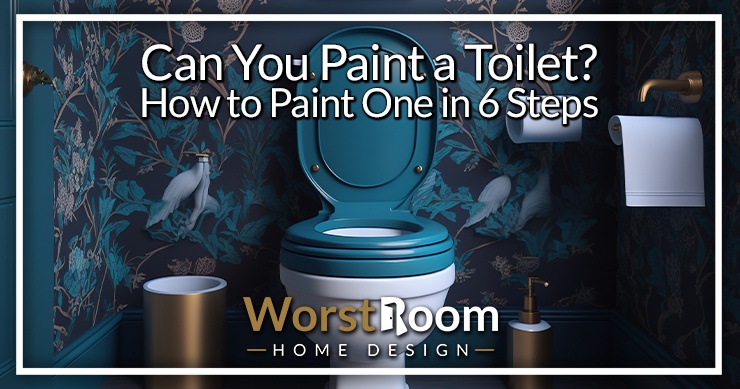 can you paint a toilet