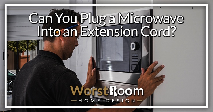 can you plug a microwave into an extension cord