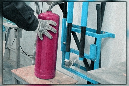 recharging a fire extinguisher – a step-by-step process
