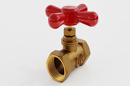 how to tell if a valve is open or closed if the valve is stop-and-waste valve