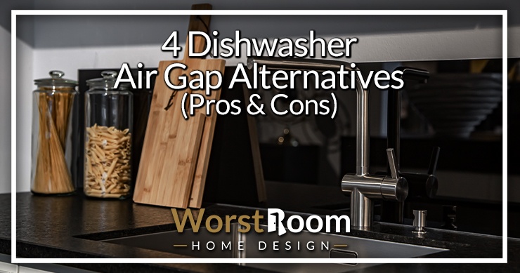 dishwasher air gap alternatives