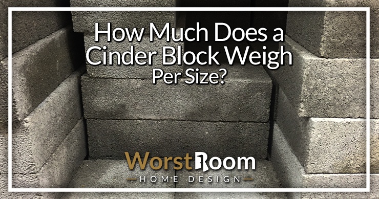 How Much Do Cinder Blocks Weigh - Legit Civil