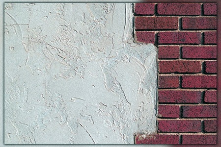 how to stucco over brick exterior