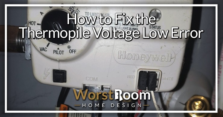 thermopile voltage low