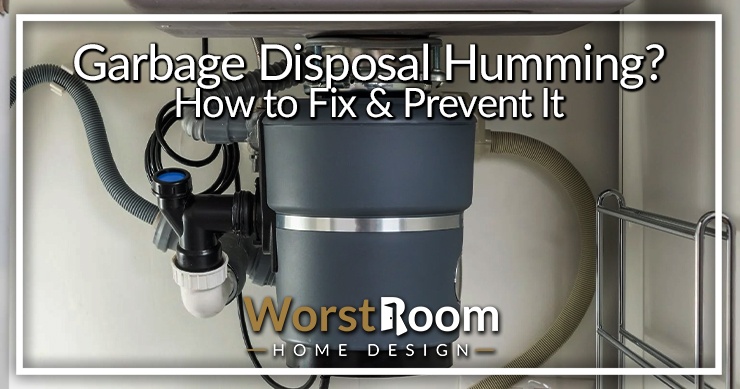 garbage disposal humming