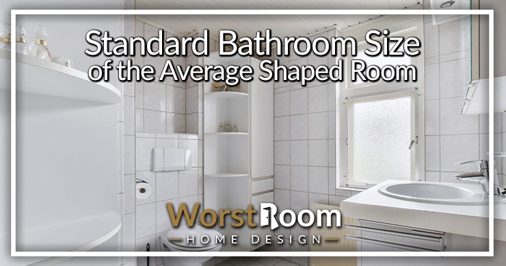 standard bathroom size