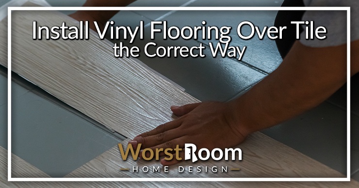 vinyl flooring over tile