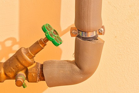 no water in your house suddenly? better check the emergency shut-off valve