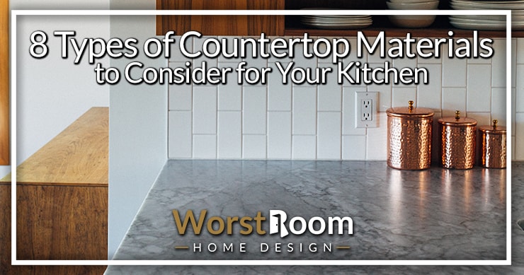 types of countertop materials