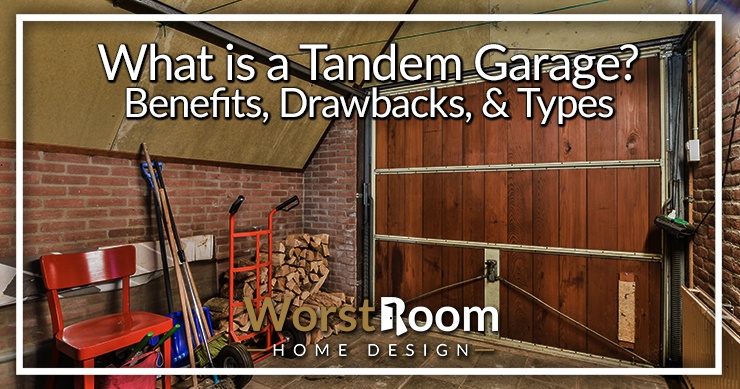 what is a tandem garage
