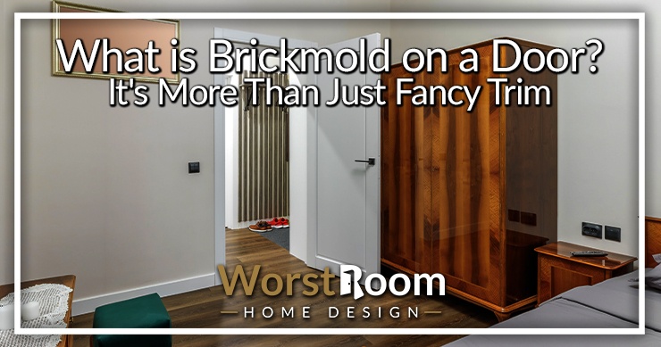 what is brickmold on a door