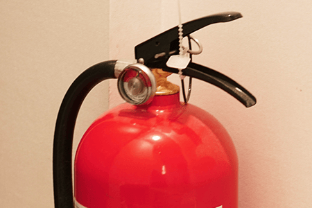 using your fire extinguisher with the pass method